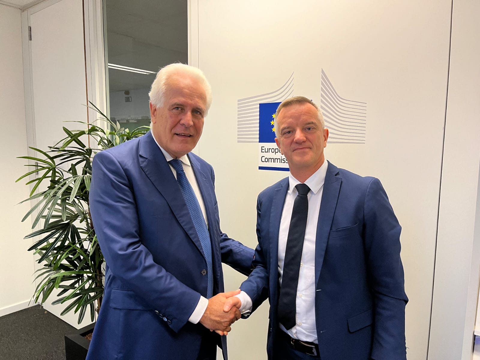 Immagine Giani a Bruxelles incontra i vertici della Protezione civile europea